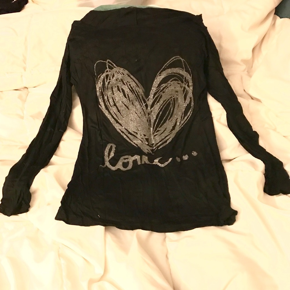 Long sleeved LOVE T shirt